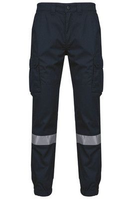 WK. Designed To Work WK712 - Durable Work Trousers with Reflective Safety Bands