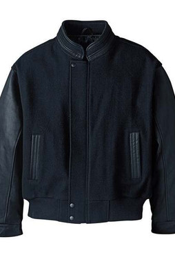 Canada Sportswear Genuine L00227 - Graduate Manteau En Melton Et Cuir