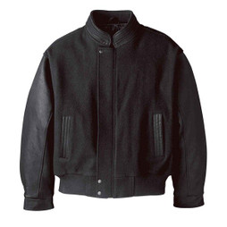 Canada Sportswear Genuine L00227 - Graduate Manteau En Melton Et Cuir 