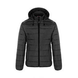 CX2 L00981 - Glacial Manteau Bouffant Avec Capuchon Amovible pour femme