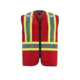 CX2 HiVis L01150 - Scout Hi-Vis Zipper Front Vest