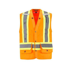 CX2 HiVis L01190 - Surveyor Veste Haute-Visibilité Pour Arpenteur 
