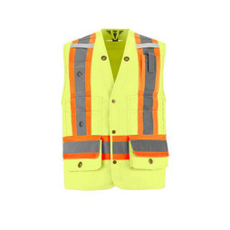 CX2 HiVis L01190 - Surveyor Veste Haute-Visibilité Pour Arpenteur 