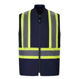 CX2 HiVis L01295 - Titan Veste À Haute Visibilité Doublé En Sherpa 