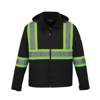CX2 HiVis L01305 - Shield Blouson À Coquille Souple Haute Visibilité