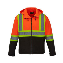 CX2 HiVis L01305 - Shield Blouson À Coquille Souple Haute Visibilité 