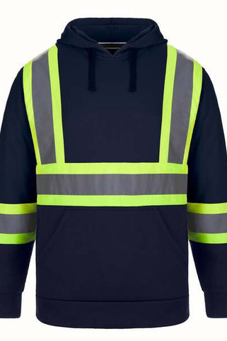 CX2 HiVis L01375 - Long Haul Hivis Polyester Pullover Hoodie