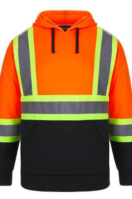 CX2 HiVis L01375 - Hoodie Sécurité Confort Polyester Haute Visibilité