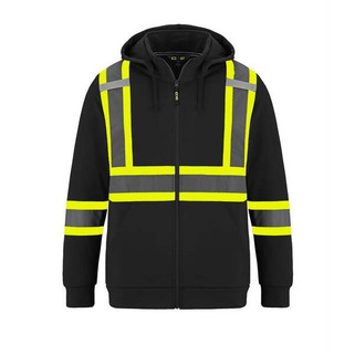 CX2 HiVis L01380 - Infinity Hi-Vis Polyester Full Zip Hodie
