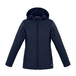 CX2 L03171 - Veste Softshell Femme Hurricane avec Capuche Amovible