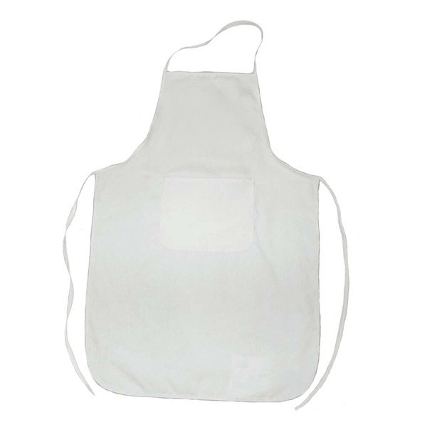 Canada Sportswear L08475 - Apron One Pocket Bib Apron White