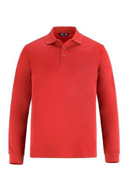 CX2 S05737 - Birdie Mens Long Sleeve Pique Mesh Polo