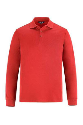 CX2 S05737 - Birdie Men's Long Sleeve Pique Mesh Polo