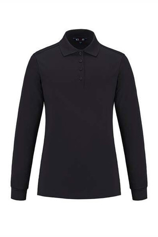 CX2 S05738 - Birdie Ladies Long Sleeve Pique Mesh Polo