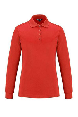 CX2 S05738 - Birdie Polo Mesh Piqué À Manches Longues pour femme