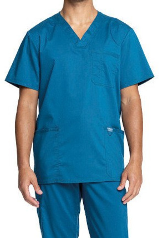 Cherokee CHWWE670 - Haut Col V Homme avec Poches Multiples