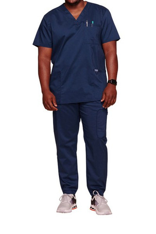 Cherokee CHWWE670 - Haut Col V Homme avec Poches Multiples