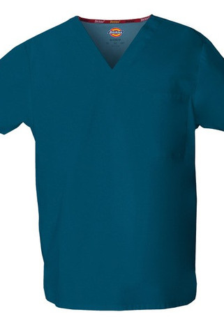 Dickies Medical DKE83706 - ComfortBlend Unisex V-Neck Top with Pocket
