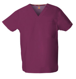 Dickies Medical DKE83706 - ComfortBlend Unisex V-Neck Top with Pocket
