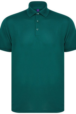 Henbury H465 - Men's recycled polyester polo shirt