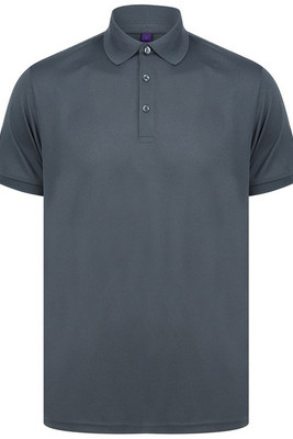 Henbury H465 - Polo uomo poliestere riciclato