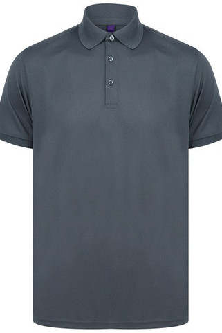 Henbury H465 - Mens recycled polyester polo shirt