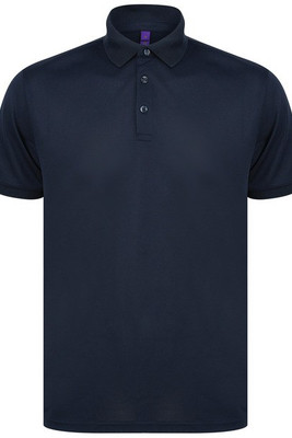 Henbury H465 - Polohemd für Herren aus recyceltem Polyester