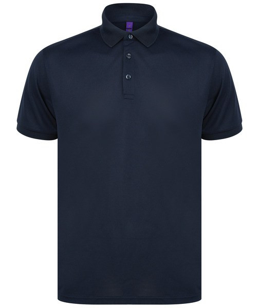 Henbury H465 - Herenpolo in gerecycleerd polyester