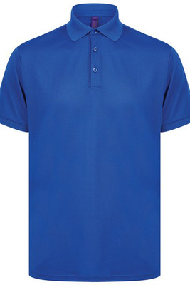 Henbury H465 - Men's recycled polyester polo shirt