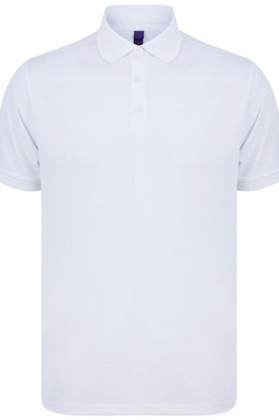 Henbury H465 - Mens recycled polyester polo shirt