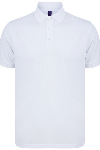 Henbury H465 - Mens recycled polyester polo shirt