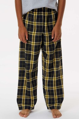 Boxercraft BY6624 - Youth Polyester Flannel Pant