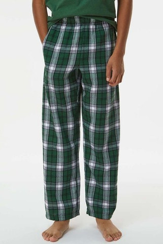 Boxercraft BY6624 - Youth Polyester Flannel Pant