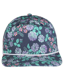 Swannies Golf SWA100 - Waterproof Snapback Adventure Hat with Rope Accent