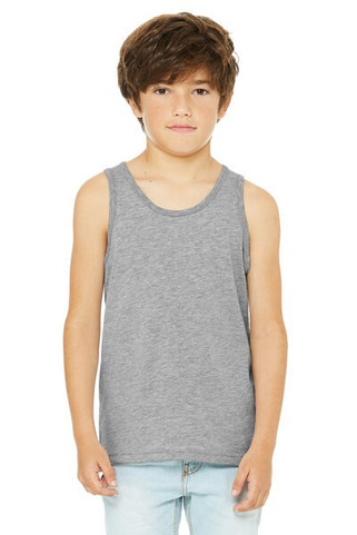 Bella+Canvas 3480YCV - Youth Heather CVC Tank