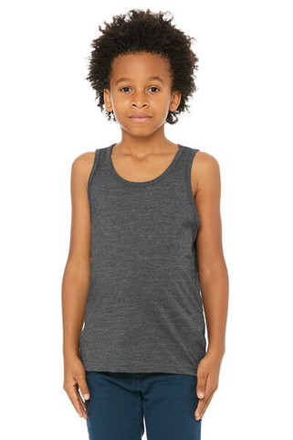 Bella+Canvas 3480YCV - Youth Heather CVC Tank