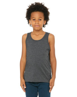 Bella+Canvas 3480YCV - Youth Heather CVC Tank