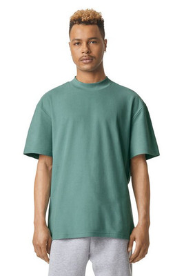 American Apparel 1PQ - Unisex Mockneck Pique T-Shirt