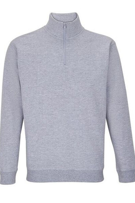 SOL'S 04234 - CONRAD Unisex Sweatshirt With 1/4 Zip High Collar