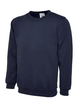 Radsow by Uneek UC211 - Womens Ultra Soft Charcoal Crew Neck Sweatshirt