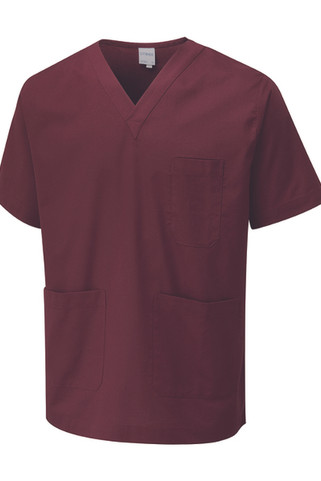 Radsow by Uneek UC921 - Professional V-Neck Medical Scrub Tunic with Pockets