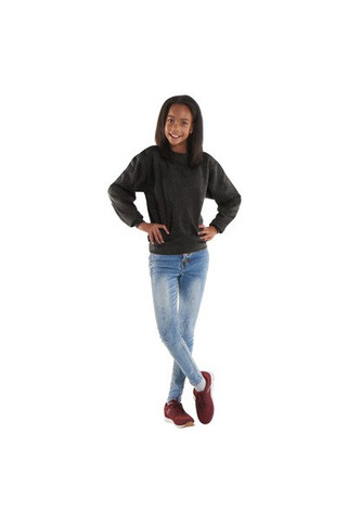 Radsow by Uneek UX7 - Premium Comfort Kids Sweatshirt with Name Tag