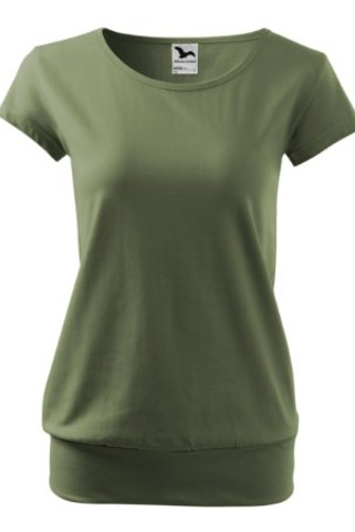 Malfini 120 - Elegant Womens City T-Shirt with Reinforced Seams