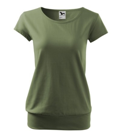 Malfini 120 - Elegant Women's City T-Shirt with Reinforced Seams