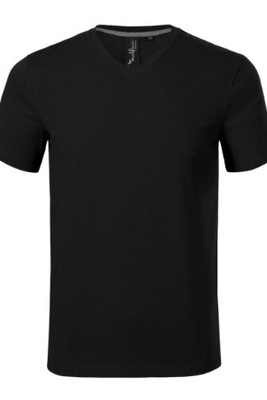 Malfini Premium 700 - Slim Fit Stretch V-Neck Tee with Contrast Tape