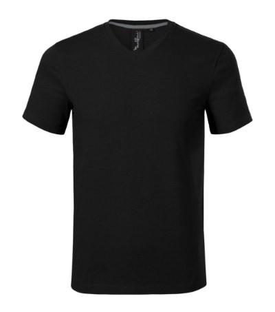 Malfini Premium 700 - Slim Fit Stretch V-Neck Tee with Contrast Tape