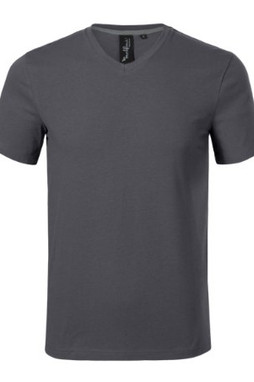 Malfini Premium 700 - Slim Fit Stretch V-Neck Tee with Contrast Tape