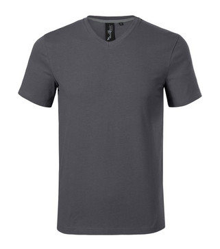 Malfini Premium 700 - Slim Fit Stretch V-Neck Tee with Contrast Tape