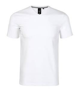Malfini Premium 700 - Slim Fit Stretch V-Neck Tee with Contrast Tape