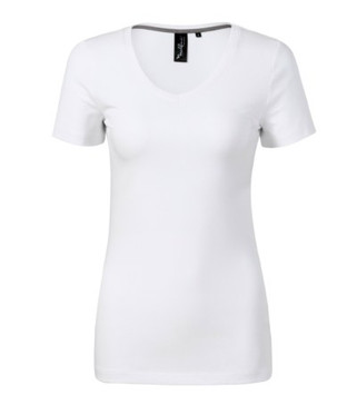 Malfini Premium 701 - Comfortabele Stretch V-hals T-shirt voor Actieve Stijl